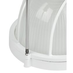 Светильник ЭРА НБП 04-100-002 Акватермо алюминий стекло решетка IP54 E27 max 100Вт 280х160