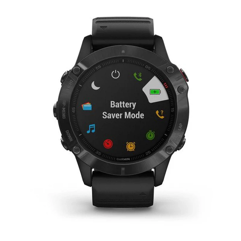 Смарт-часы Garmin Fenix 6 Pro, черный, 010-02158-02