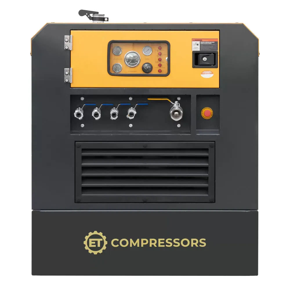 Дизельный винтовой компрессор ET SD-265S-8 на раме