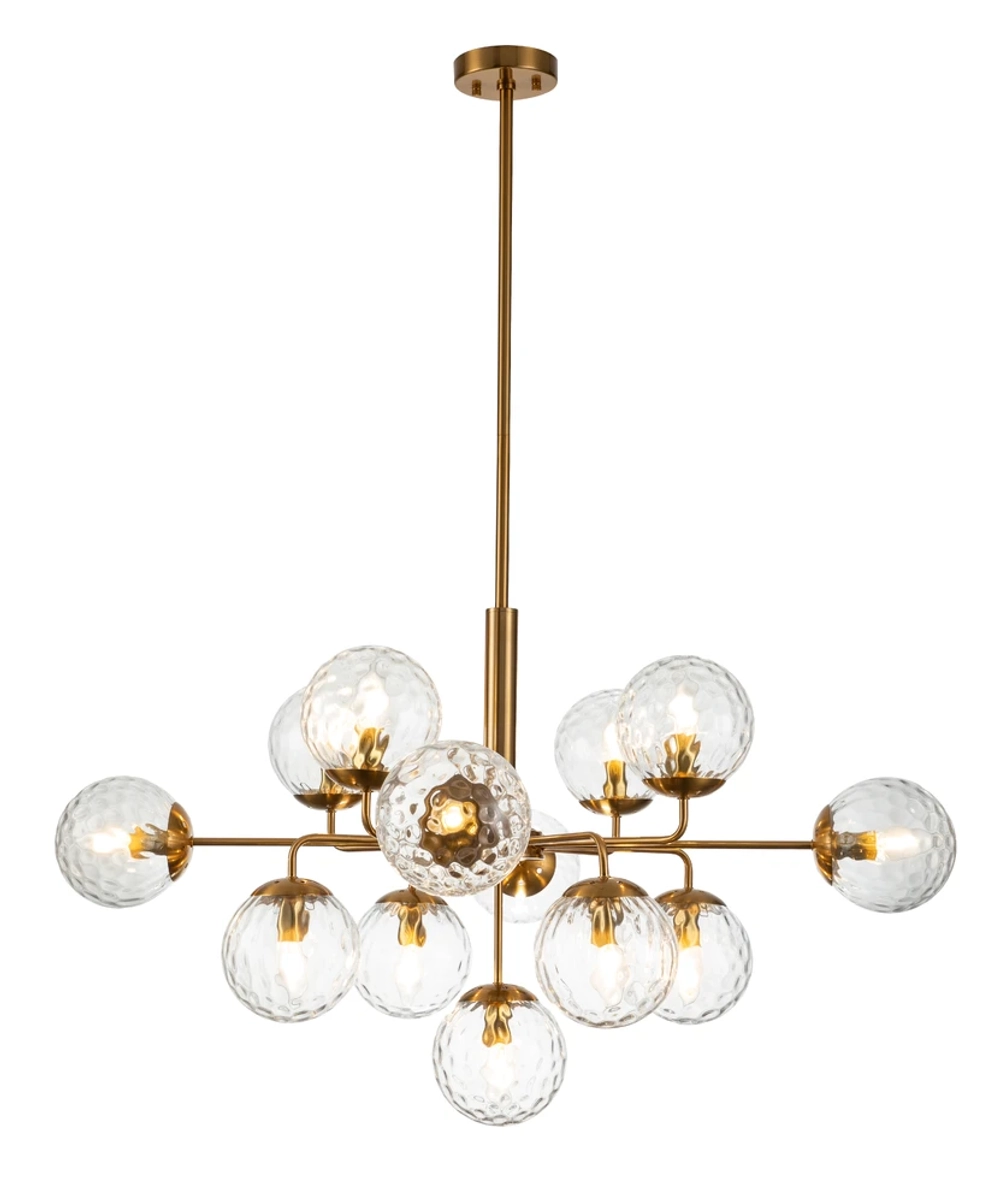 Люстра на штанге Indigo COCOON 11008/13P Brass V000121