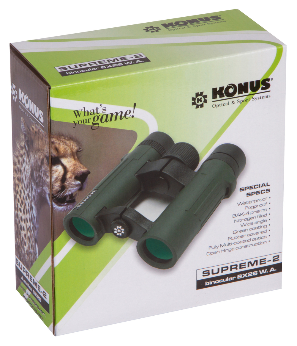 Бинокль Konus Supreme-2 8x26 WA