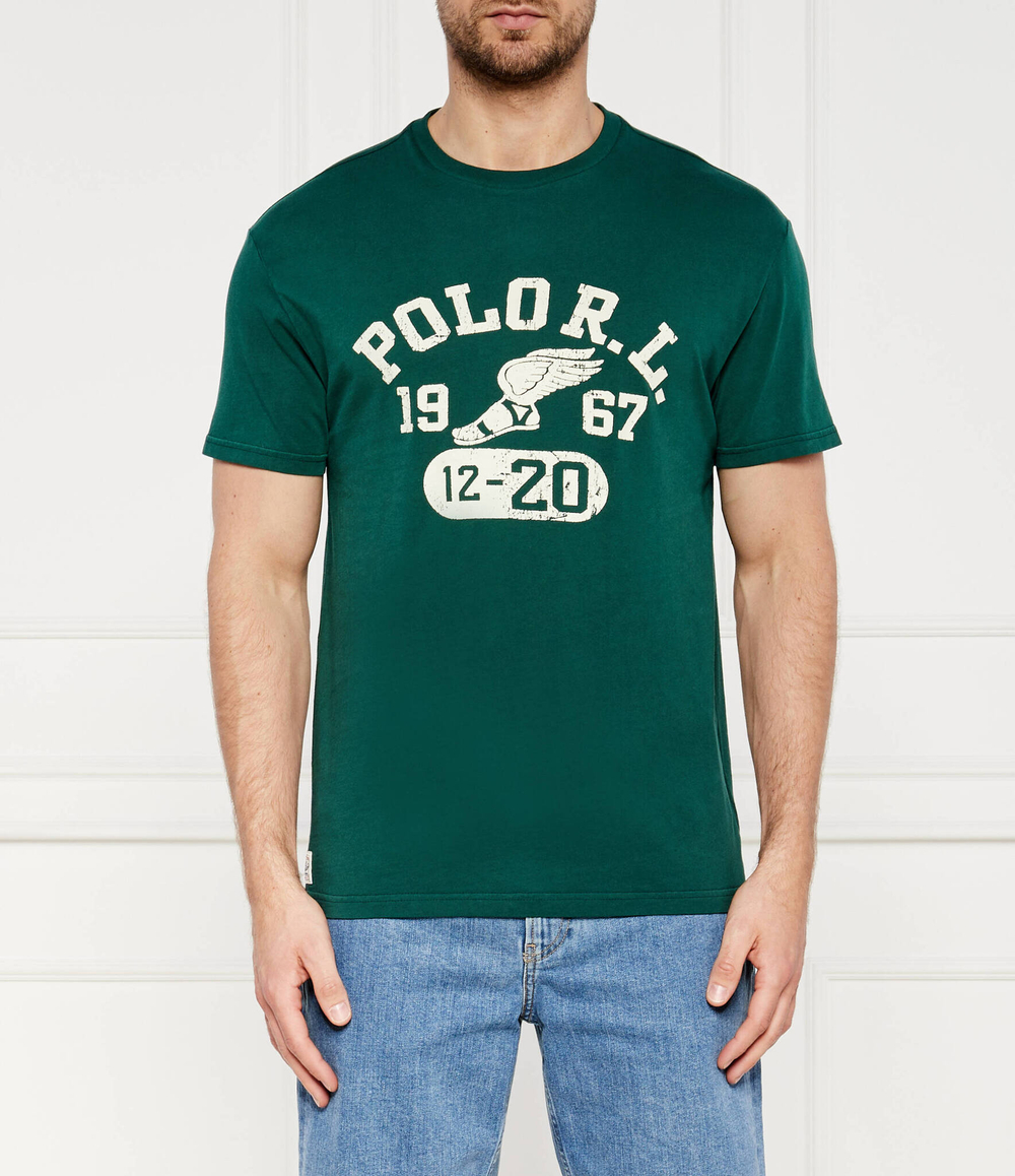 Футболка POLO RALPH LAUREN - зеленый(710941844)