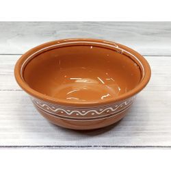 Салатник 800 мл d 18 см h7 см "Псковский" керамика ПГ [6]