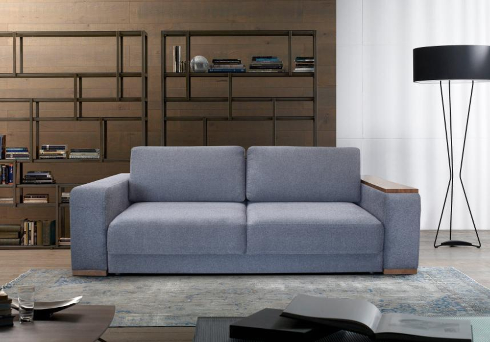 ДУБЛИН диван прямой Тик-так,П(-10см)+Д2р(81)(-10см)+Кр81(-5см )+П(-10см)В тон,Мореный дуб, Марино 28