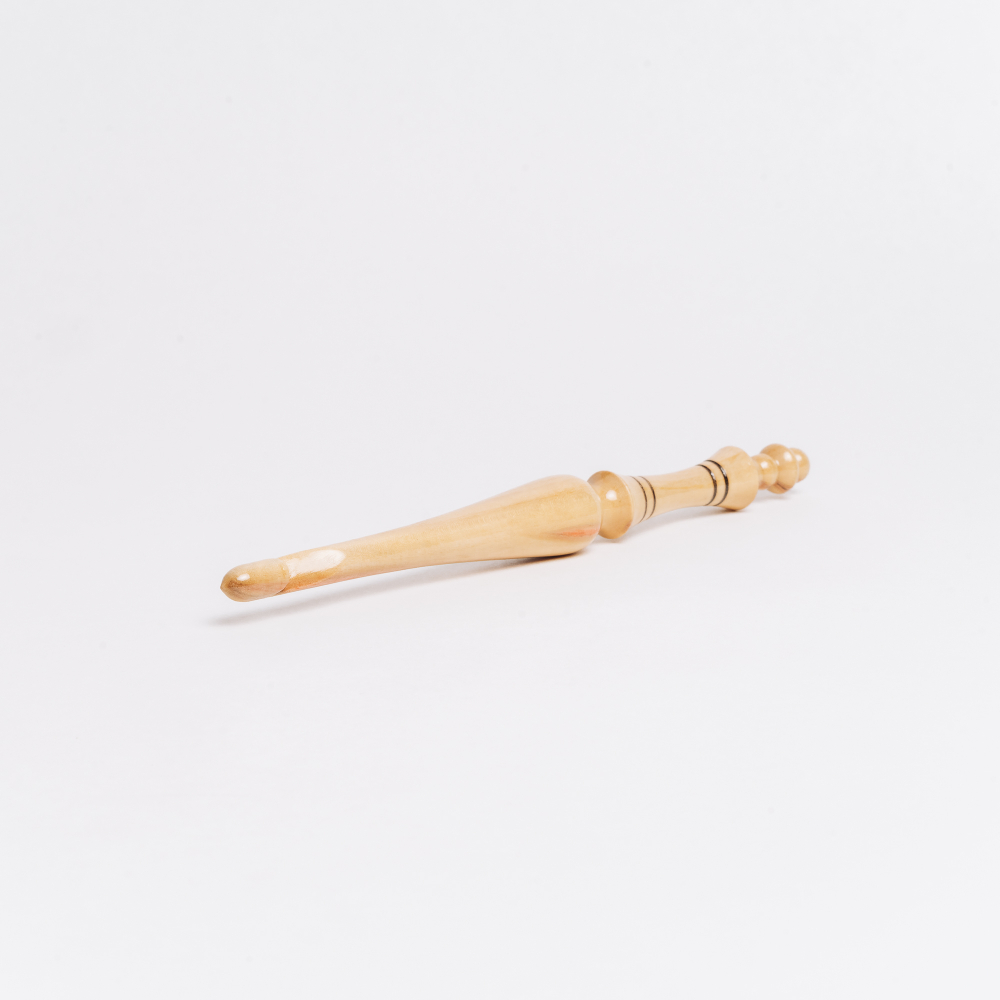 Деревянный крючок для вязания из древесины клена 8.0 мм. K318