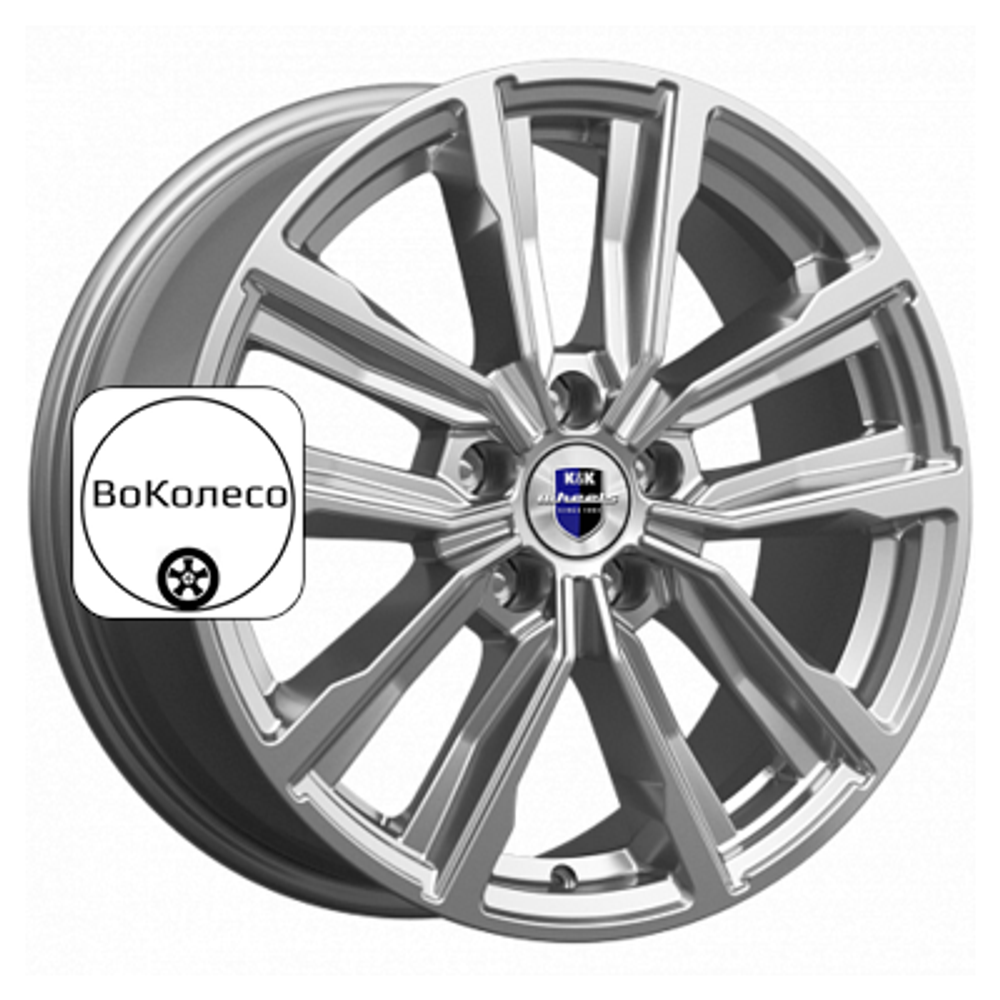7,5x17/5x112 ET40 D57,1 Лацио (КС964) Дарк платинум K&K