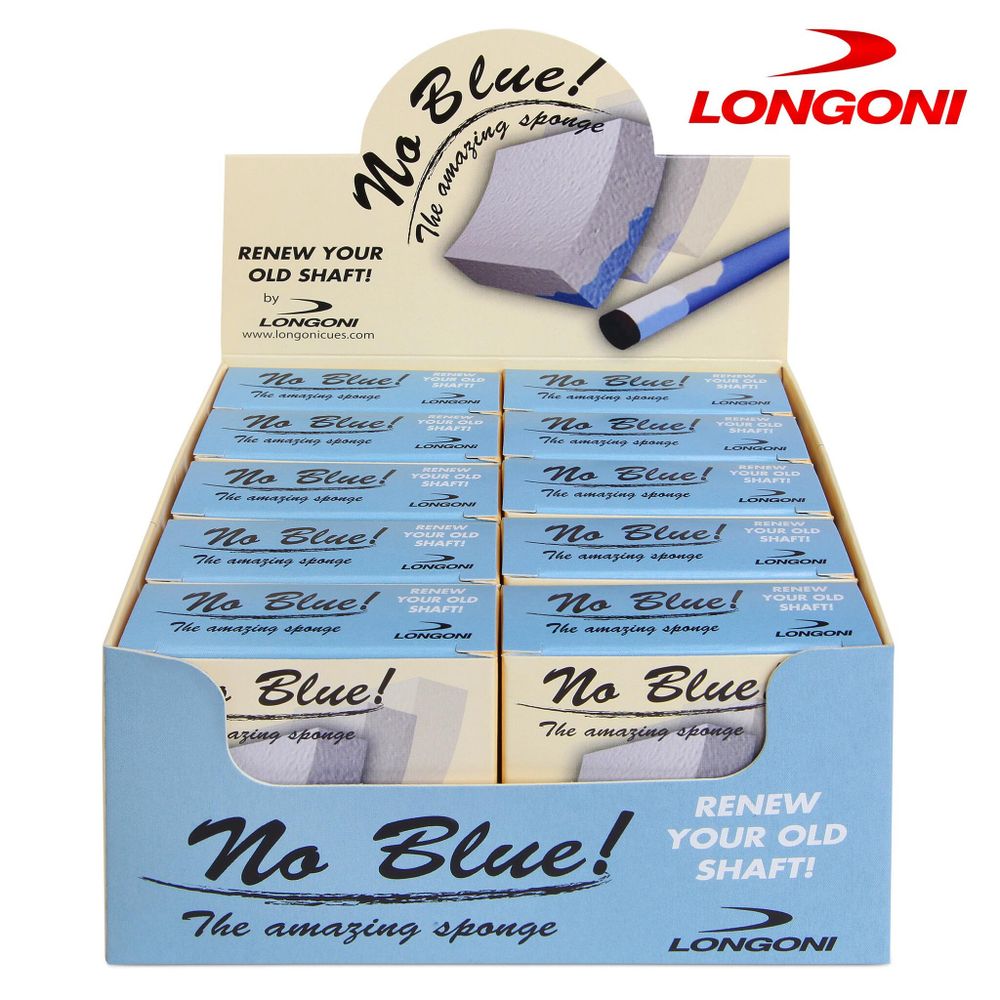Губка для чистки кия Longoni No Blue