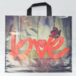 Пакет ПЭ с петлевой ручкой 38*34+3см "О любви" (50шт)