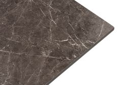 "Каффе" стол из HPL квадратный 70х70см, цвет "серый мрамор", подстолье стальное