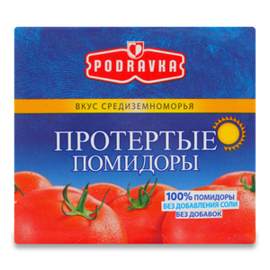 ПОДРАВКА ПОМИДОРЫ ПРОТЕРТЫЕ 500ГР