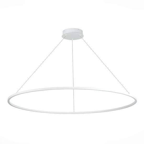 ST605.503.72 Cветильник подвесной SMART ST-Luce Белый/Белый LED 1*72W 2800-6500K AURA