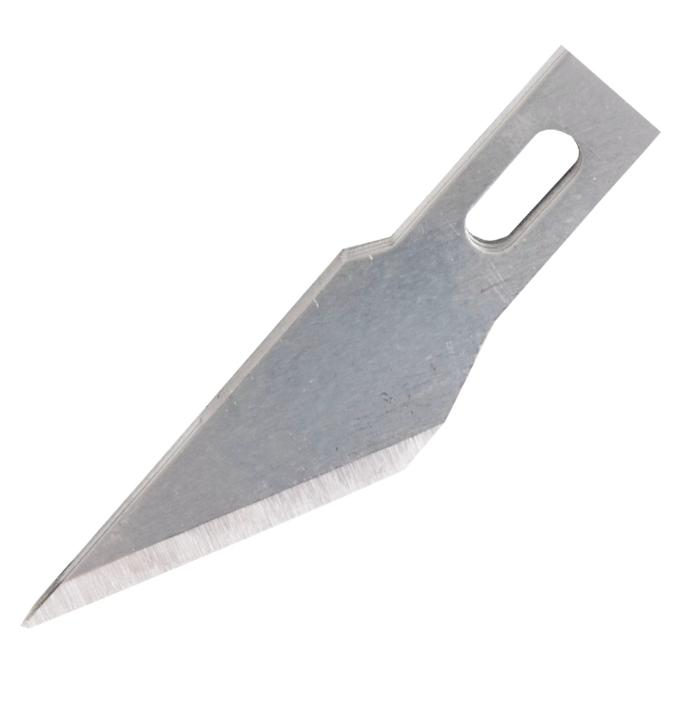 Лезвия для макетных ножей (скальпелей) 8 мм BRAUBERG, КОМПЛЕКТ 5 шт., блистер, 236636-RM