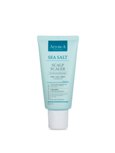 Маска-скраб для жирной и нормальной кожи головы Arym•A с морской солью, 150 мл