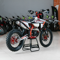 Мотоцикл кроссовый Ajerra SAGAI K9 CB300RL (4 клапана)  Red 21/18