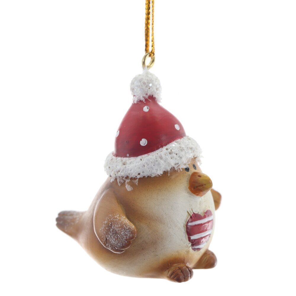 GAEM Фигурка декоративная подвесная "Птичка", L3 W5 H5 см, 2в.