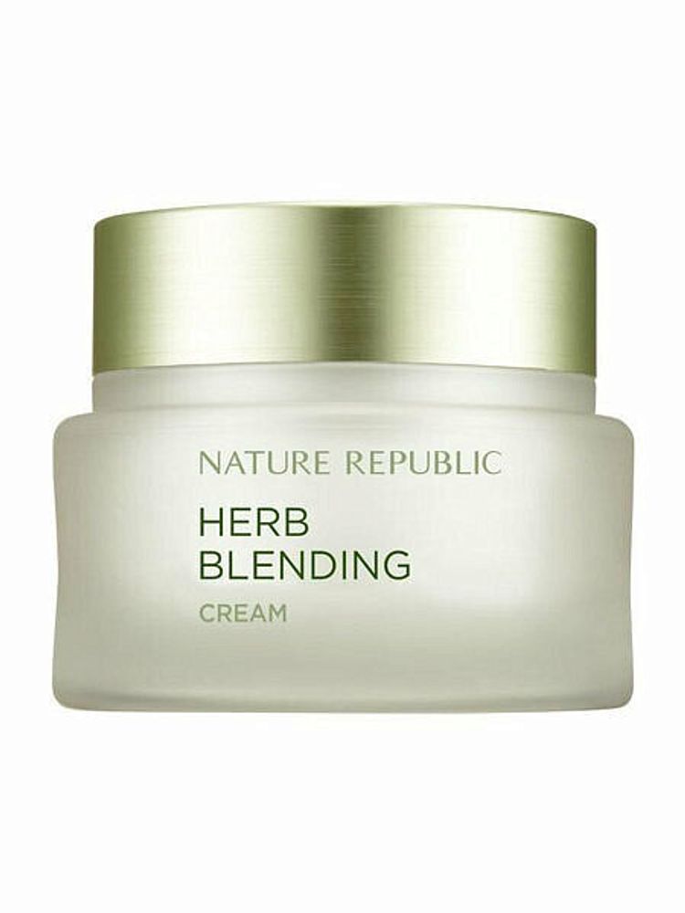 NATURE REPUBLIC Крем для лица с травяными экстрактами Herb Blending Cream, 50 мл