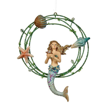 Декоративная подвеска "Русалка"