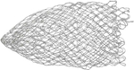 Запасная Сетка EcoPro / Helios под подсачек 80х60см Тенисная струна (Длинная) H-Net-8060 / HS-d=80L Плетенка