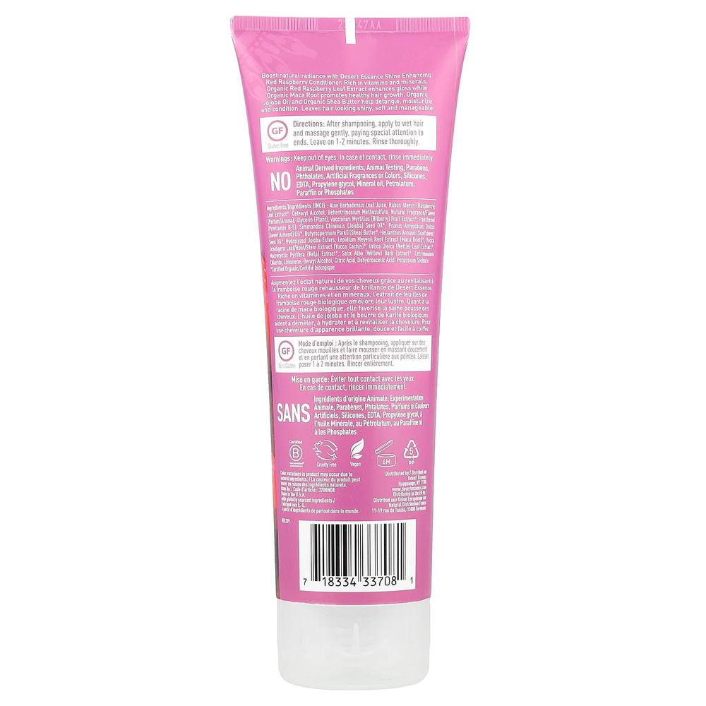 Desert Essence, Кондиционер, красная малина, 237 мл (8 жидких унций)