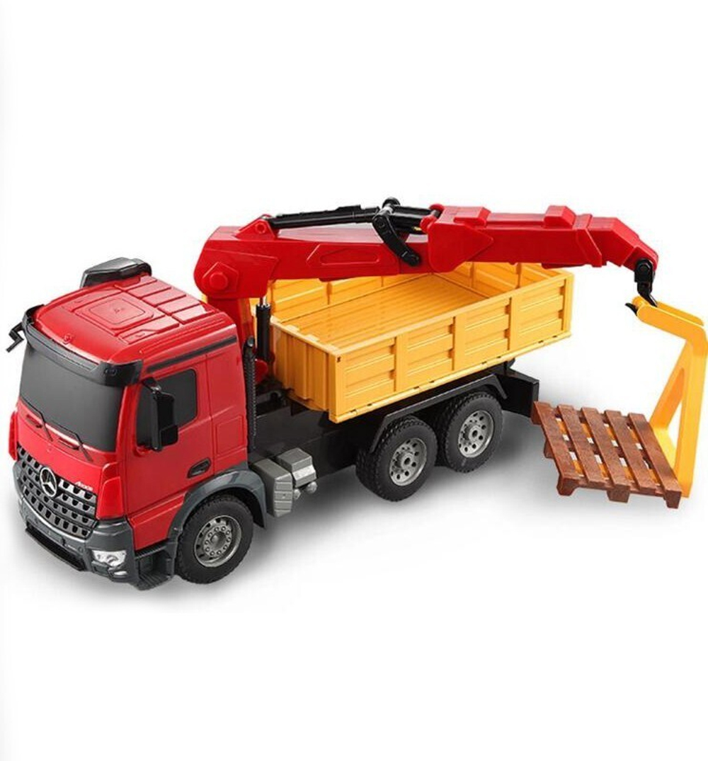 Радиоуправляемый кран Double E Mercedes-Benz Arocs 1:20 2.4G - E565-003