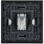 FORTE&PIANO Розетка TV оконечная FP128M металл черный IEK