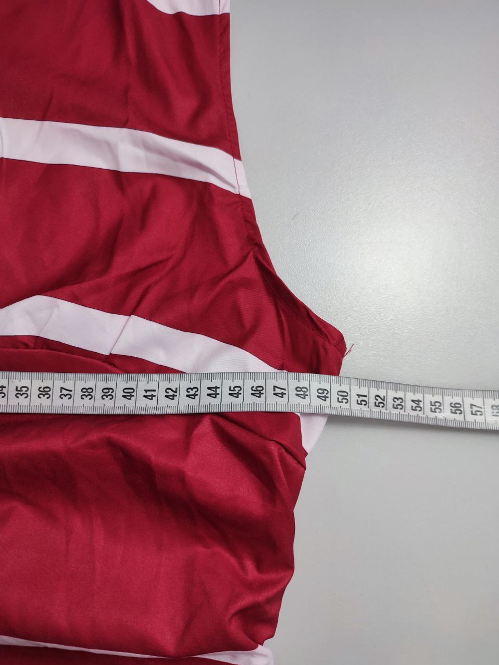 Платье макси в полоску 50 размер