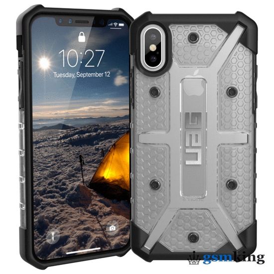 UAG Plasma Series Case for Apple iPhone XS/X Ice (Прозрачный)IPHX-L-IC