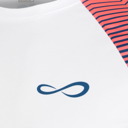 Мужское теннисное поло Endless Feisty Sleeves T-Shirt Men - White, Red