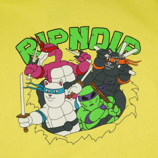  Толстовка мужская Ripndip Teenage Mutant Hoodie артикул:RND4530 - купить в магазине Дайс