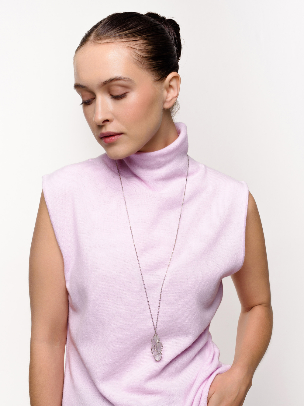 Сотуар "Glide stone" с горным хрусталем