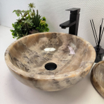 Раковина из оникса Bowl Grey TinLip BO-62969 40*40*15 44