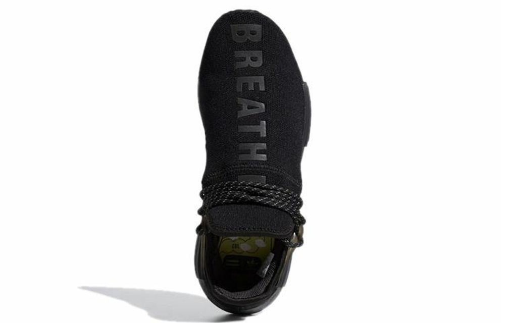 Кроссовки Pharrell Williams X Adidas Originals Nmd Human Race "Triple Black"