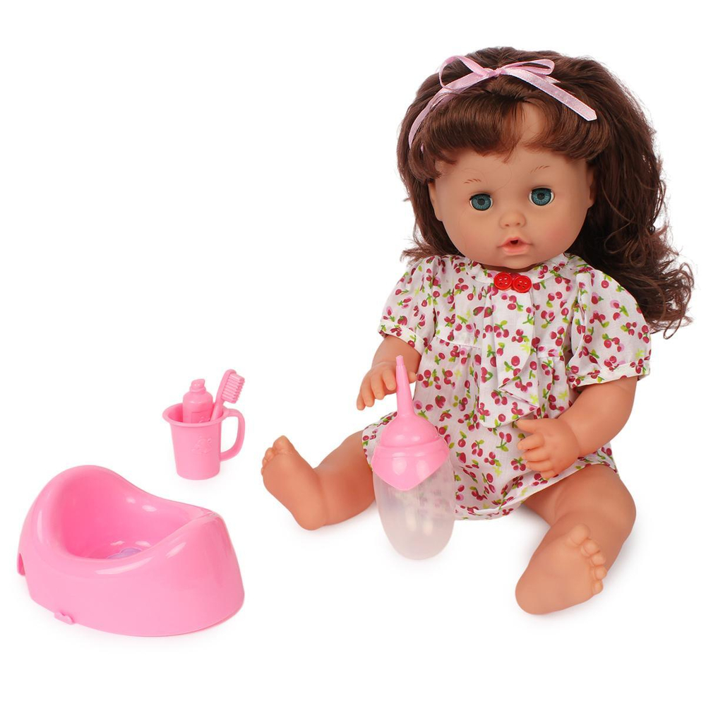 Пупс функциональный с аксесс., коробка 30900D5