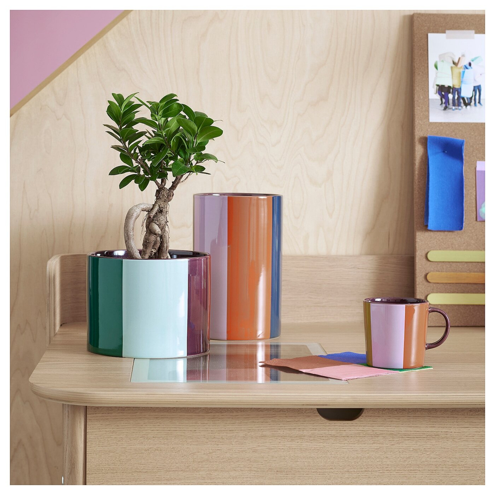 Набор горшков IKEA TESAMMANS (ТЕСАММАНС), 2 шт