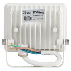 Прожектор светодиодный уличный ЭРА LPR-023-W-65K-030 30Вт 6500K 2400Лм IP65 белый
