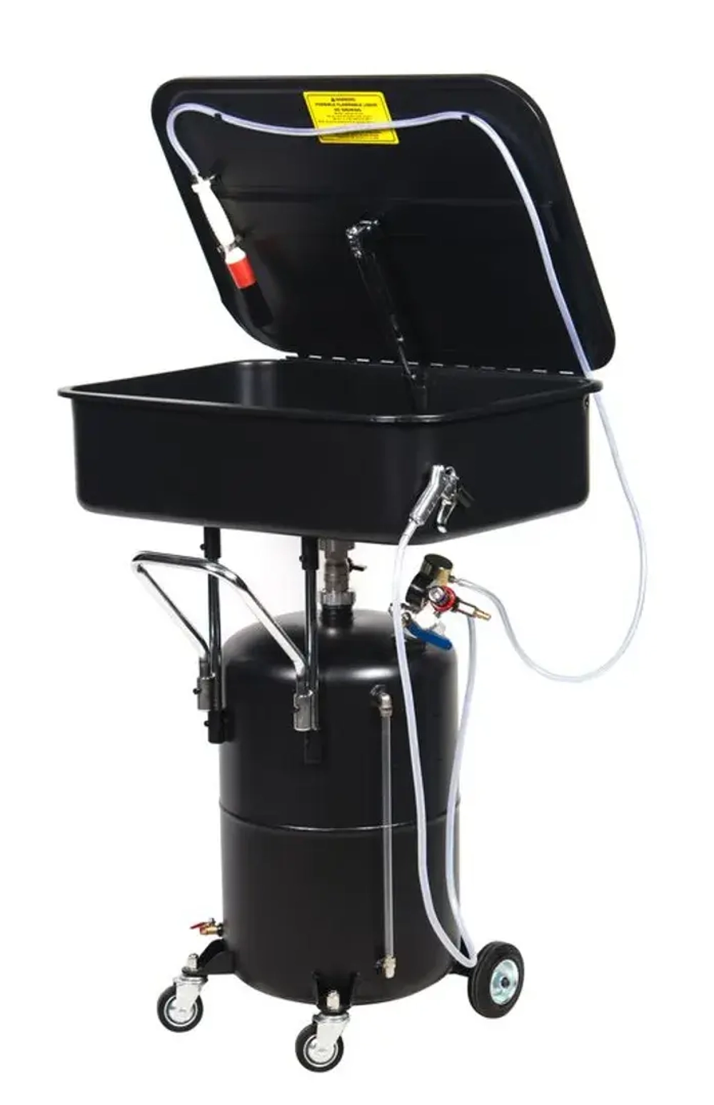 Мойка для деталей пневматическая с емкостью для слива 65л RockFORCE RF-PDCT