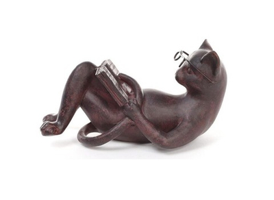 Статуэтка «Кошкас книжкой» Малая.