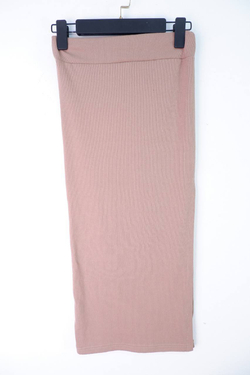 Юбка с завышенной талией в рубчик, визуально 40 размер