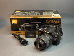Nikon D40 kit 18-55mm 3.5-5.6G II ED 28.000 кадров