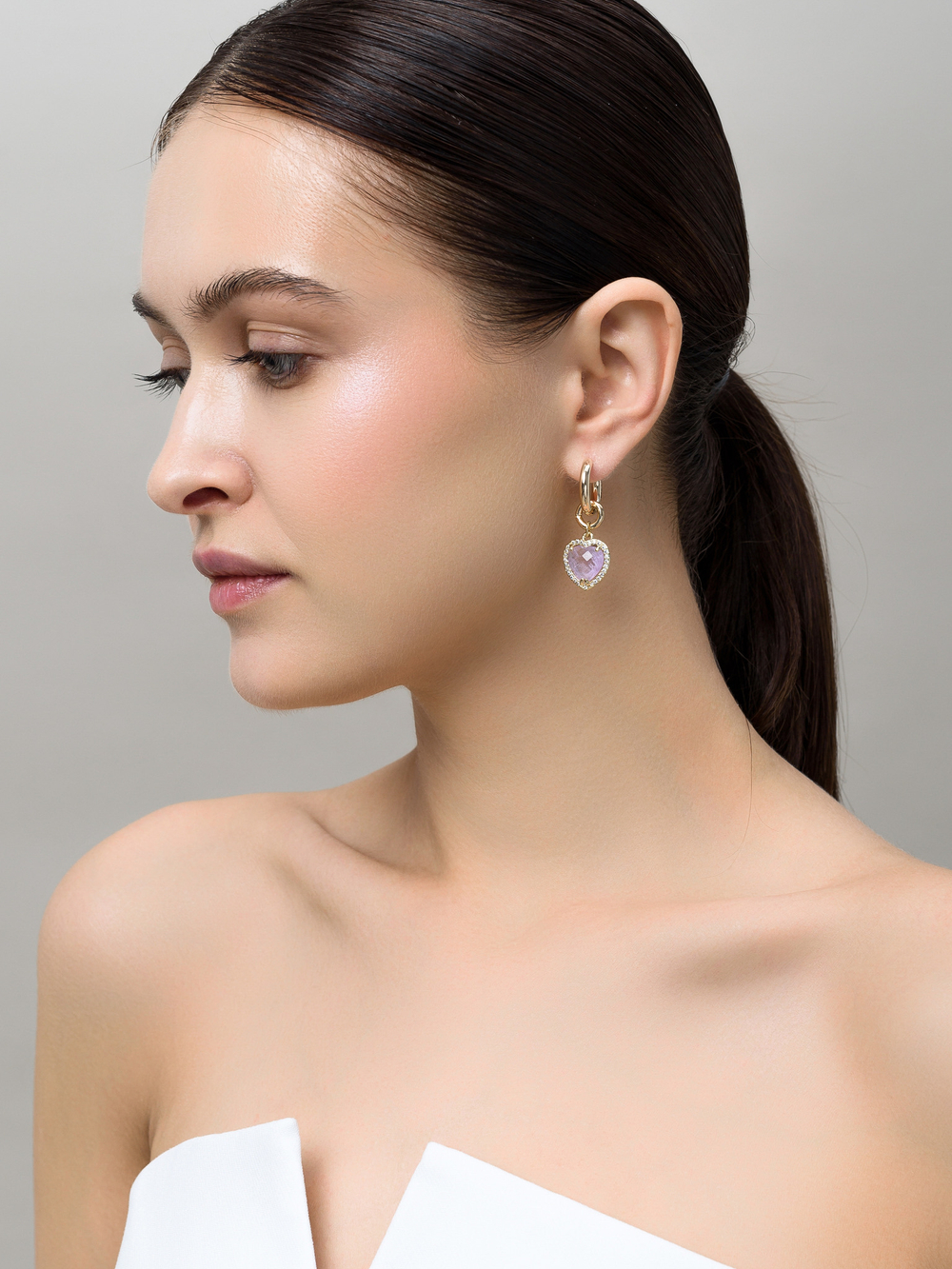Серьги "Whale Royal Love" gold