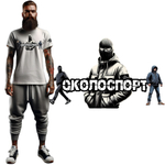 Футболка "Околоспорт", белая
