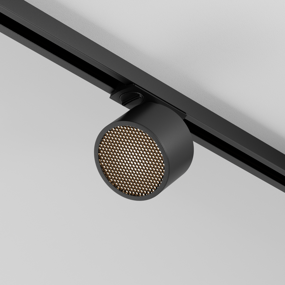 Трековый светильник Maytoni UNITY Glare TR225-1-GX53-B