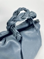 Женская серо-голубая сумка Penna Codino