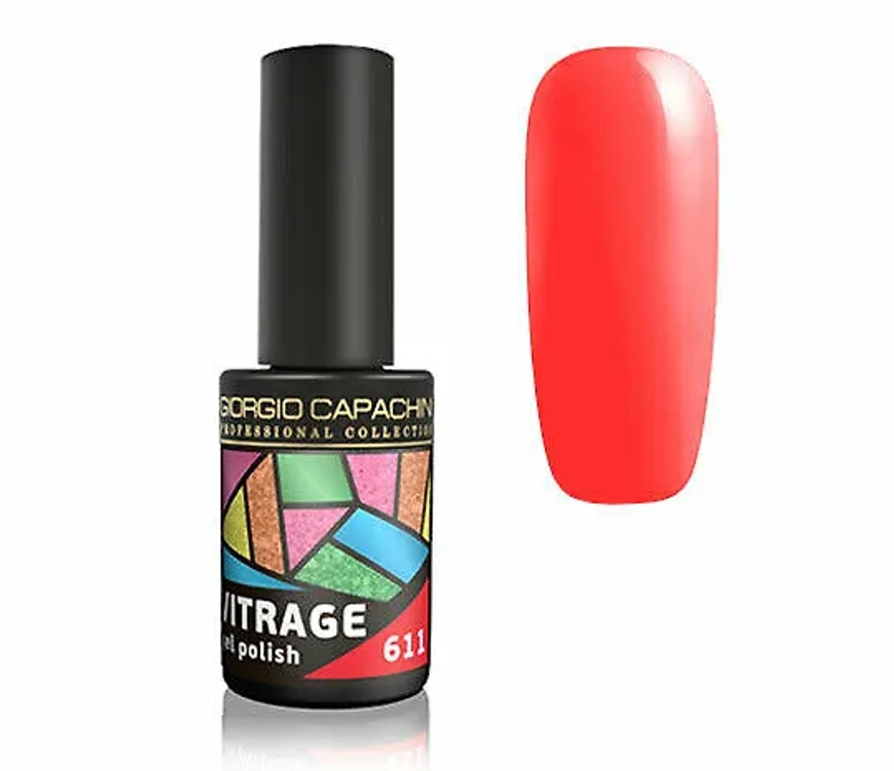 Гель-лак трехфазный витражный Vitrage GC 7 мл №611