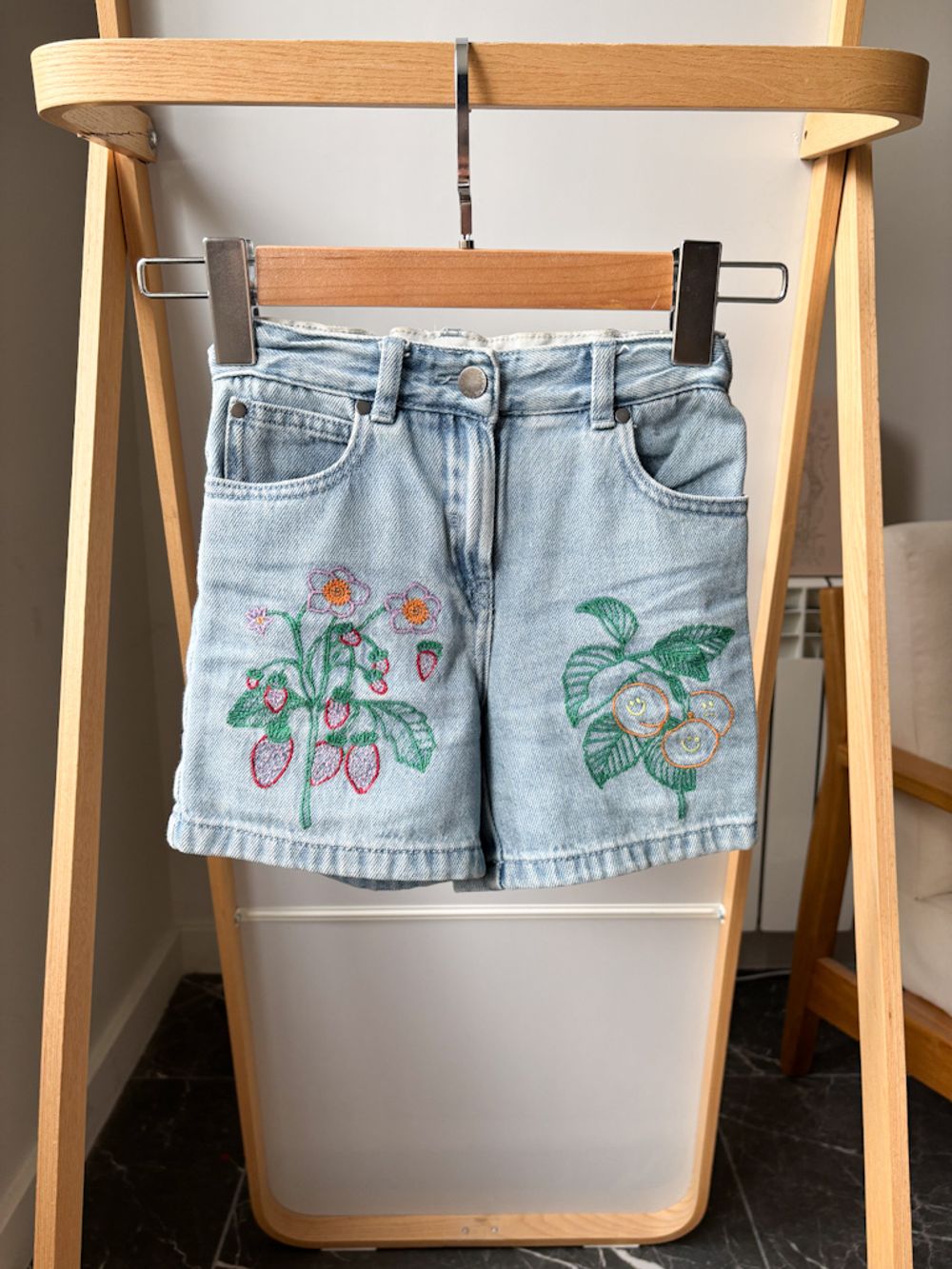 Джинсовые шорты Stella McCartney, 128