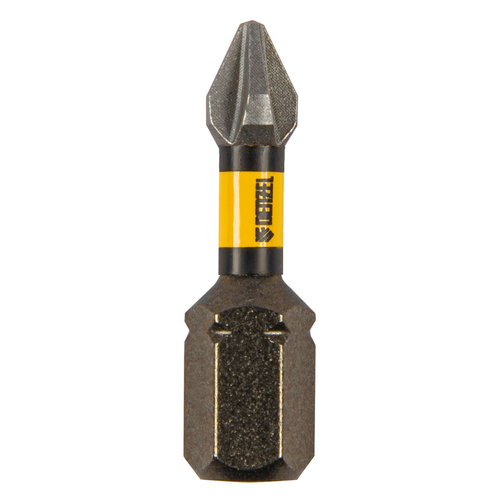 DENZEL Набор бит IMPACT PH1 x 25мм лазерная обработка шлица сталь S2 10 шт/упак Е6,3