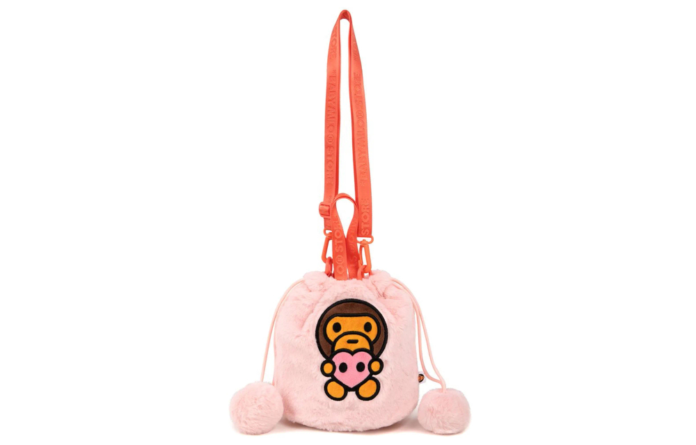 A Bathing Ape Bathing Ape Polyester Lantern Bag Handbag Shoulder Bag Crossbody Bag Regular