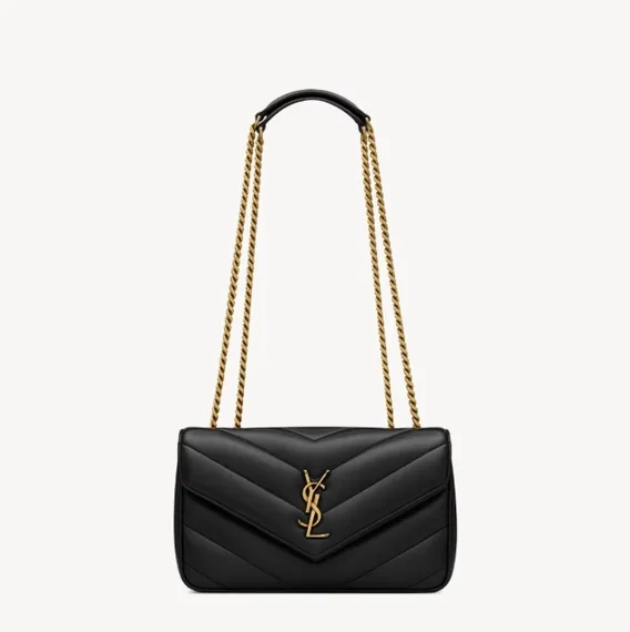 Сумка Saint Laurent Loulou, черный