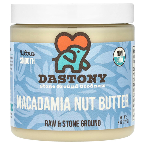 Dastony, паста из орехов макадамия, Ultra Smooth, 227 г (8 унций)