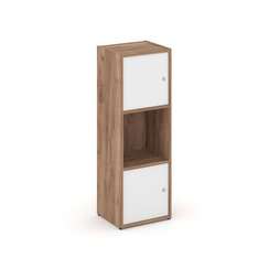 Locker plus Комплект №1 LK.K-001 Дуб Табак/Белый 408*350*1203